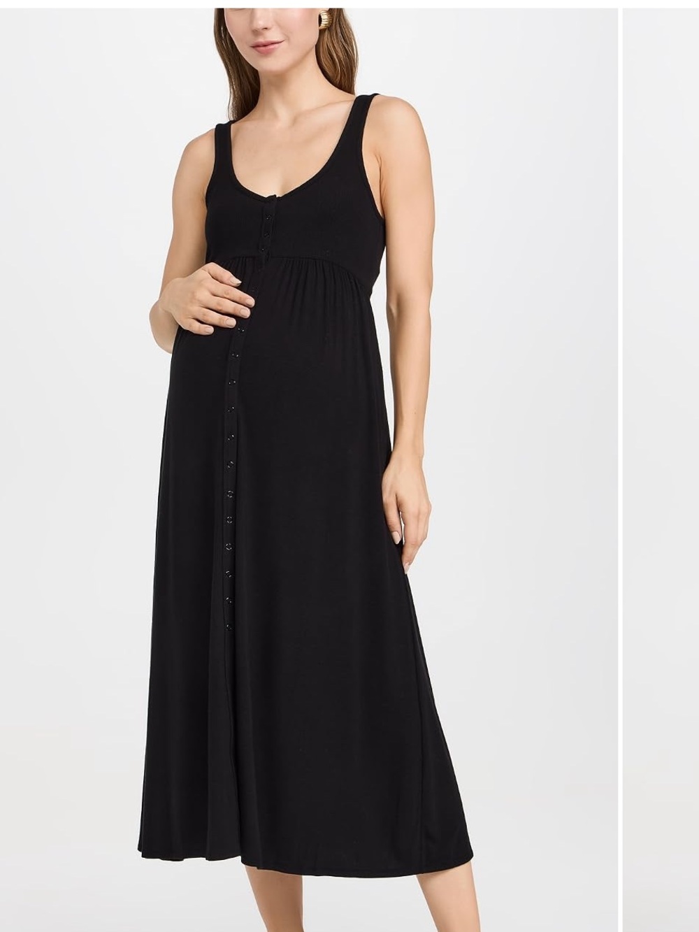 Women's black top with HATCH label